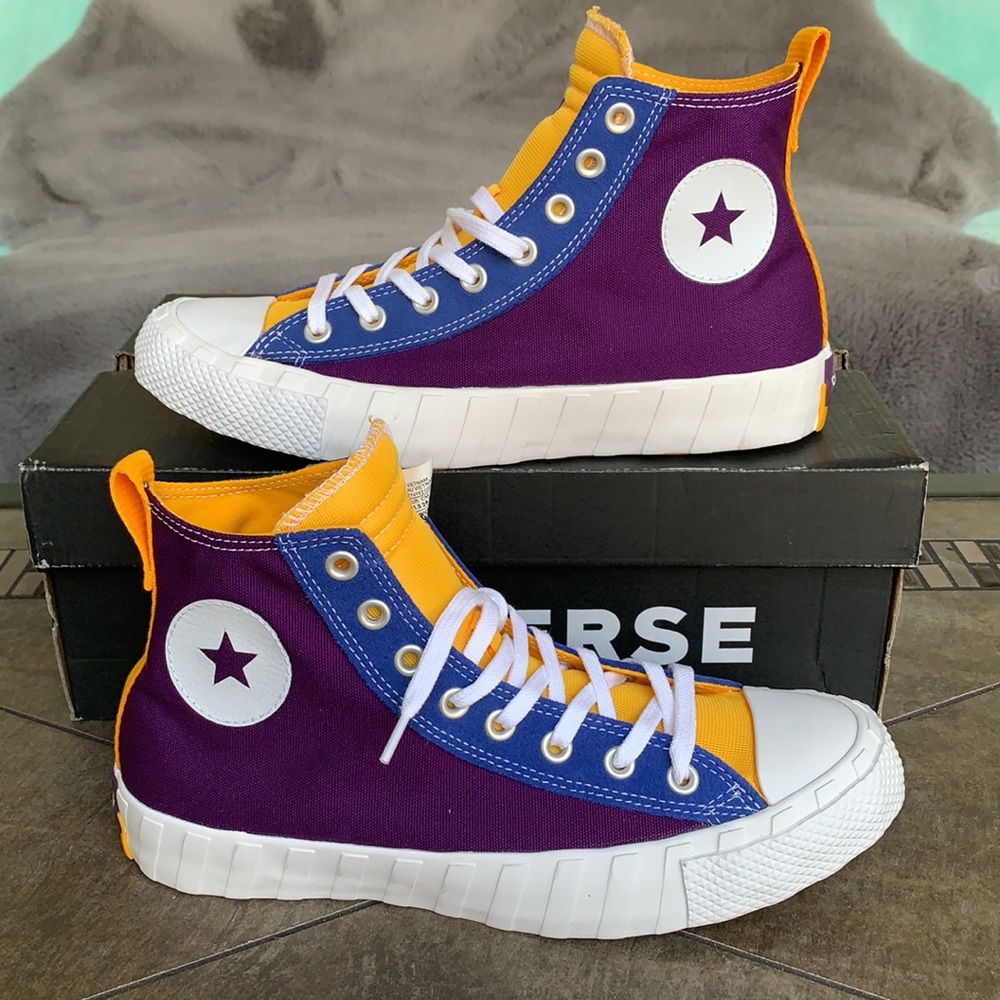 CONVERSE UNTITL3D HI Night Purple/Deep Emerald WMN - Picture 5 of 16